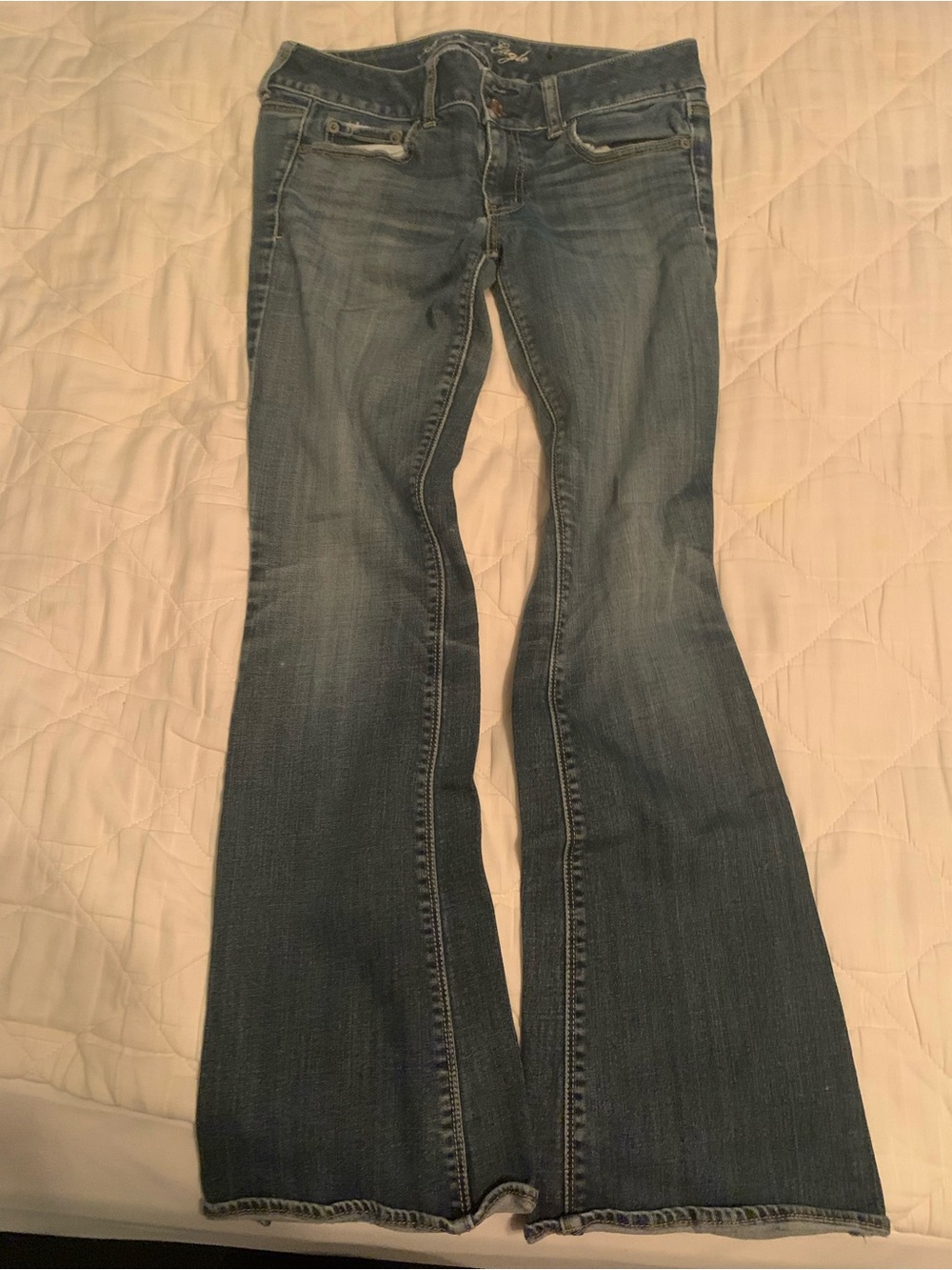 American Eagle Outfitters Blue Bootcut Jeans